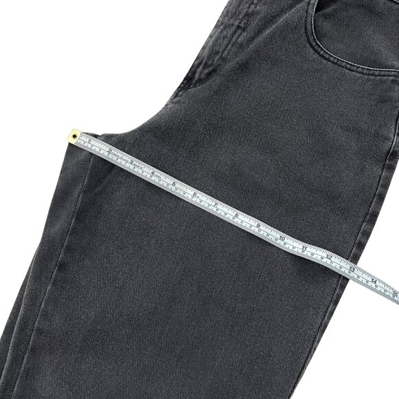 Vintage 90s Bill Blass Womens Taper Jeans Lot Size 6 Green Black Mom‎ Grunge - Picture 8 of 15